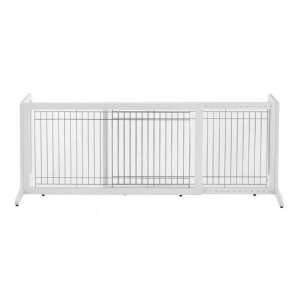  New   Freestanding Pet Gate Large White 39.8 by Richell 