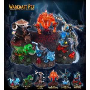   Warcraft Pet Set of 6pcs Action Figures 6pcs World of Warcraft Pet Set
