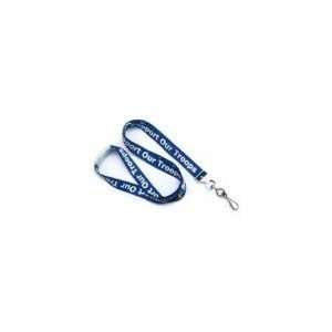  Patriotic Yellow Ribbon Support Our Troops Lanyards Blue 