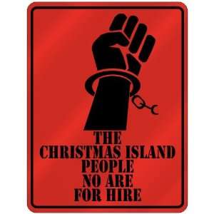  New  The Christmas Island People No Are For Hire  Christmas 