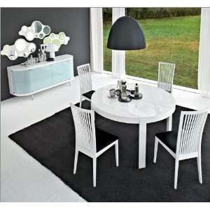   Extendable Table Dining Set with Philadelphia Chairs Calligaris Dining