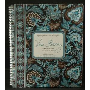  Vera Bradley Notebook Note Book Pocket Java Blue NEW 