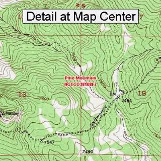   Map   Pine Mountain, Colorado (Folded/Waterproof)