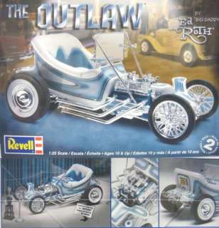 REVELL 1/25 OUTLAW ED BIG DADDY ROTH MODEL KIT 854294  