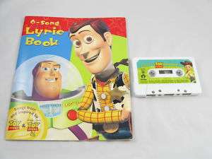 Toy Story & 2 ~ Lyric Song Book ~ Sing along ~ 6 songs  