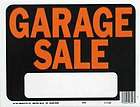 HY KO PLASTIC GARAGE SALE SIGNS LOT(10) 