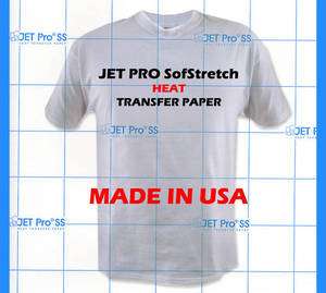 Jet Pro SofStretch Heat Transfer Paper   