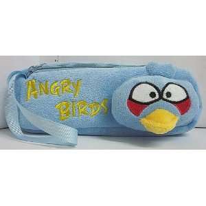  Blue Angry Birds Soft Plush Pencil Case Bag Everything 