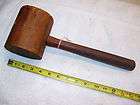 mallet hammer woodworkers carvers 2 lb wooden mallet hammer 14