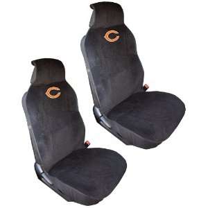   Seat Cover Lowback   NFL Football   Chicago Bears   Pair Automotive