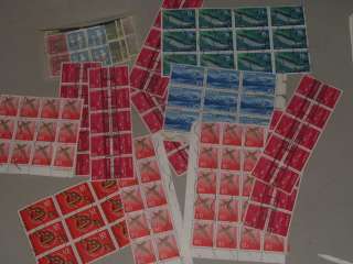 Used Japan Stamps in Multiples  