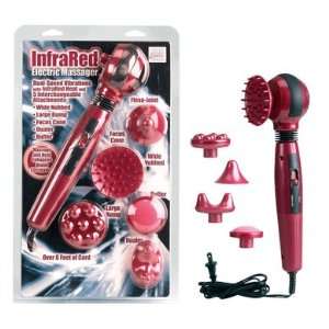   electric massager 2 speed, 5 attachments
