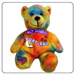    Portland Symbolz Plush Multicolor Bear Stuffed Animal Toys & Games