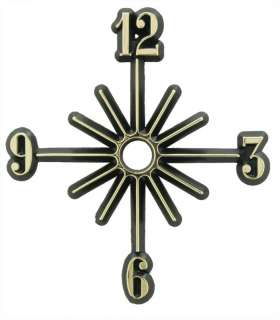 New Starburst Clock Dials   Choose a Style & Size  