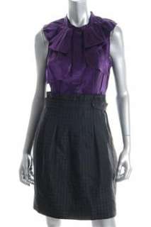 BCBG Maxazria NEW Purple Career Dress BHFO Sale 2  