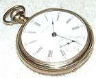 Antique Working 1899 WALTHAM 17 Jewel 16s Gold Pocket Watch; A.W.W.Co 