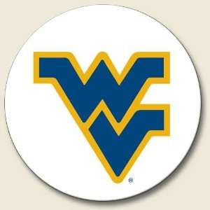  West Virginia Mountaineers, Single Coaster for Your Car 