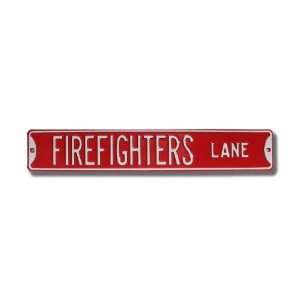  FIREFIGHTERS FIREFIGHTERS LANE Authentic METAL STREET 