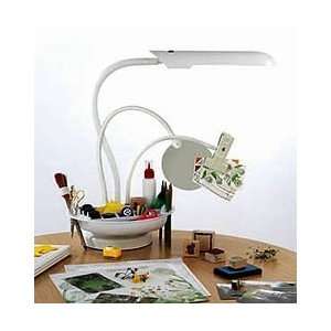 Daylight Lamp with Magnifier   (White)