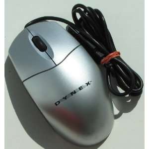  Sliver Dynex Optical Corded Mouse