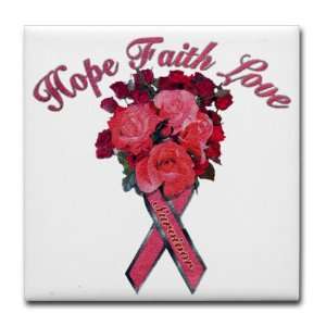   (Set 4) Cancer Pink Ribbon Survivor Hope Faith Love 