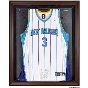  Mounted Memories New Orleans Hornets Brown Framed Jersey 