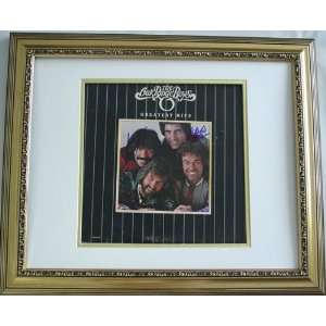  THE OAK RIDGE BOYS Autographed Signed Framed Album LP 