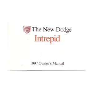  1997 DODGE INTREPID Owners Manual User Guide Automotive