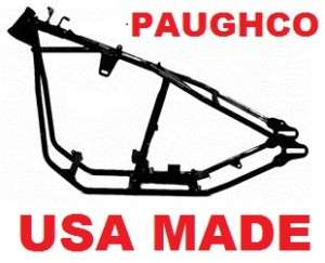 PAUGHCO WISHBONE RIGID BOBBER FRAME~Harley 180 200 TIRE  
