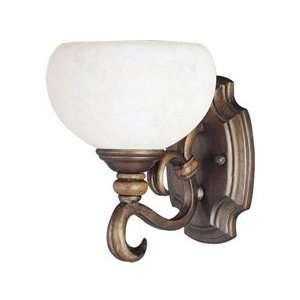    Hyde Park Collection Wormwood Finish Hyde Park 1 Lt Wall Sconce