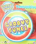groovy tunes tambourine finger drum musical instrument with metal 