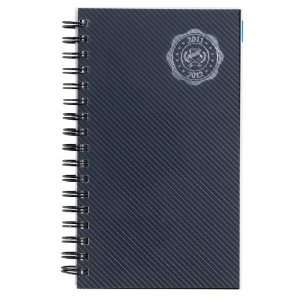 Day Timer Monthly and Weekly Collegiate Wire Bound Planner, Black, 3.5 