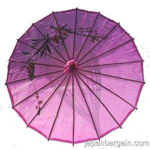  Chinese Japanese Parasol 22in Purple Transparent 160 10 