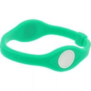  Core Balance Power Silicone Wristband, Large (Green 