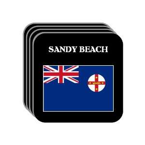  New South Wales   SANDY BEACH Set of 4 Mini Mousepad 
