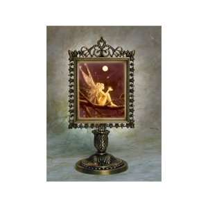  Catch a Falling Star Colored Lithophane Victorian Stand 