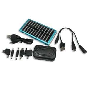  Solar Panel USB Charger for Cell Phone /  / PDA Blue 