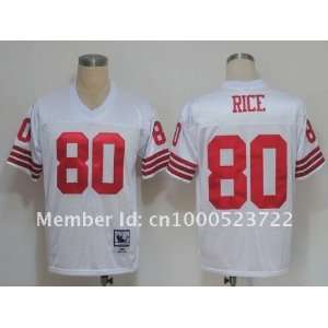  mix order whole san francisco 49ers 80 jerry rice white m 