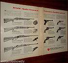1971 STURM, RUGER Carbine Rifle Pistol Revolver 2 pg AD