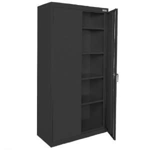 Best Metal Cabinets AA3618 B Storage Cabinet with Three Point Locking 