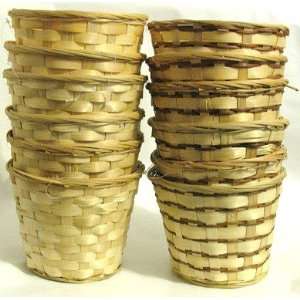   Baskets (Set of 12) 8 Diameter x 6 High Arts, Crafts & Sewing