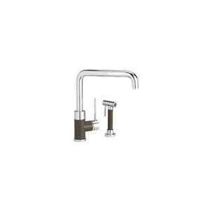 Blanco 441 204 Purus One handle Kitchen Faucet with Side Spray Chrome 