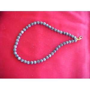   Gemqz Round Labradorite Beads Necklace Wonderful  