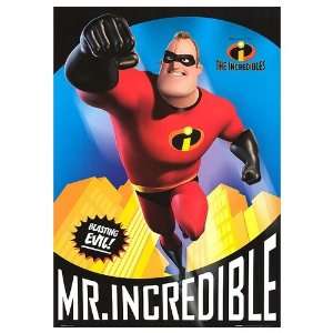 Incredibles Movie Poster, 25 x 35.5 (2004) 