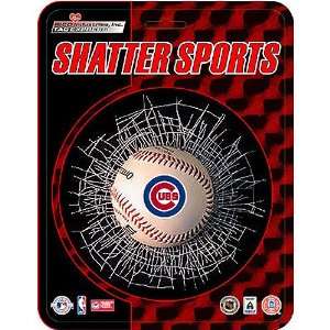  Chicago Cubs MLB Shatter Ball Window Decal by Rico 