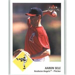  2003 Fleer Tradition #320 Aaron Sele   Anaheim Angels 