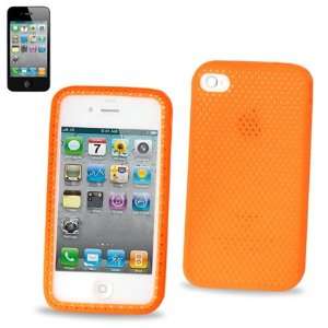   IPhone4GORG Silicon Case SLC05 for IPhone 4G   Orange