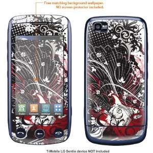   Skin STICKER for T Mobile LG Sentio case cover sentio 311 Electronics