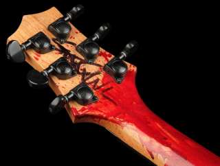 Washburn Scott Ian Murder Weapon Signed Electric Guitar Blood 