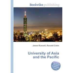  University of Asia and the Pacific Ronald Cohn Jesse 